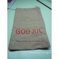 Jute Christmas Pouch